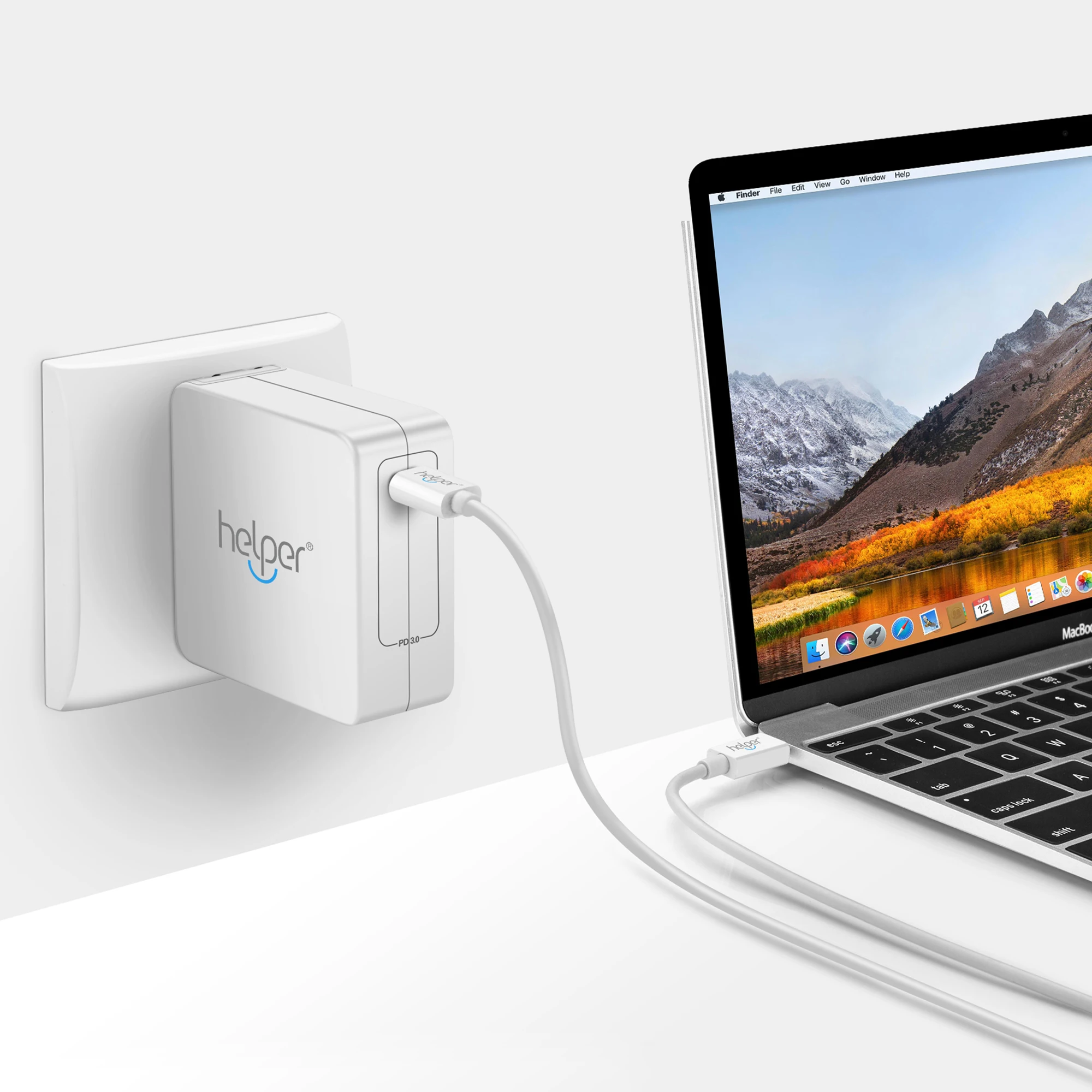 65 Вт 45 Вт 20 в 3.25A Тип C PD быстрое зарядное устройство USB C адаптер питания ноутбука для Macbook Pro 13 15 huawei Matebook hp DELL XPS Xiaomi Air