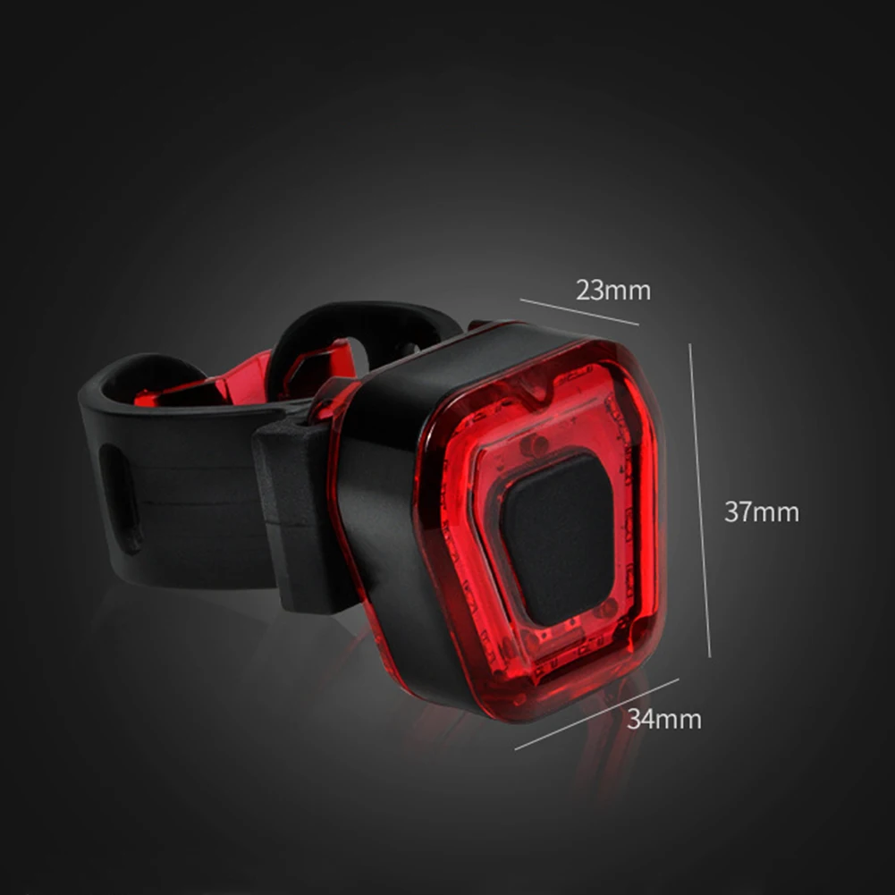 

14 LED MTB Bike Taillight USB Rechargeable Road Bicycle Rear Safety Warning Waterproof Lamp Bicycle Night Riding Equipment