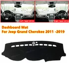 Противоскользящий коврик для приборной панели автомобиля Jeep Grand Cherokee WK2 2011-2019, солнцезащитный козырек, коврик для приборной панели, аксессуары