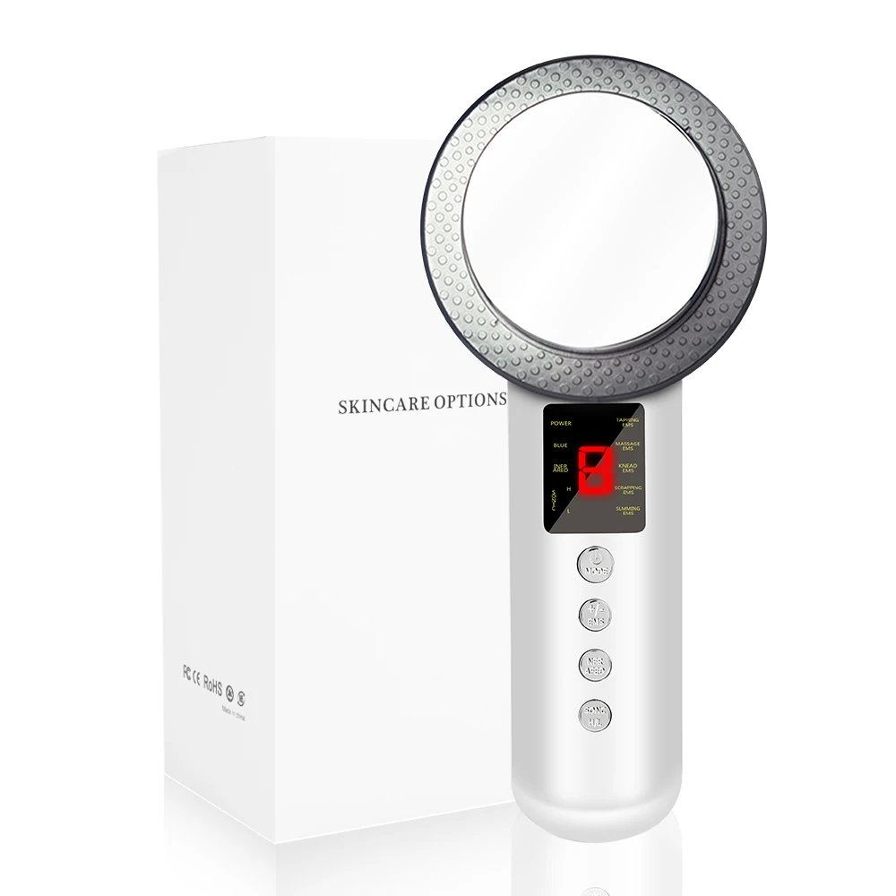 

Ultrasonic Cavitation Infrared EMS Facial Body Slimming Massager Fat Burner Face Beauty Machine Weight Loss Slimming Device