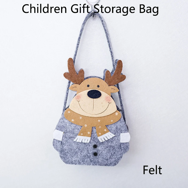Новогодний подарок Санта Клауса подарочные сумки с рождеством конфетная сумка