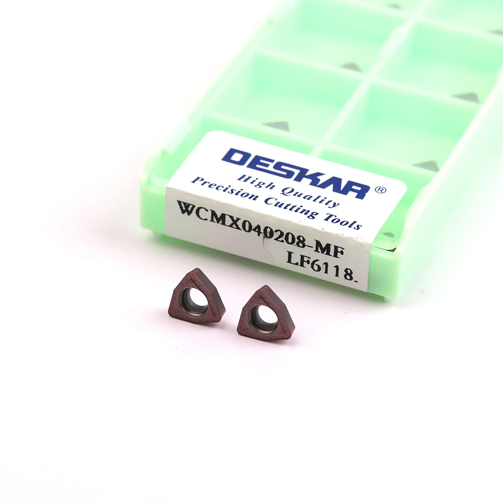 DESKAR100 % WCMX030208 WCMX040208 WCMT050308 WCMT06T308 WCMT080412 MF LF6118 2d 3d 4d 5d u образный лопасти дрели карбид