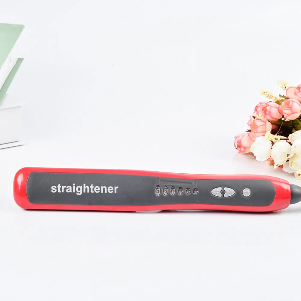 Многофункциональный выпрямитель для волос бороды керамическая расческа завивки