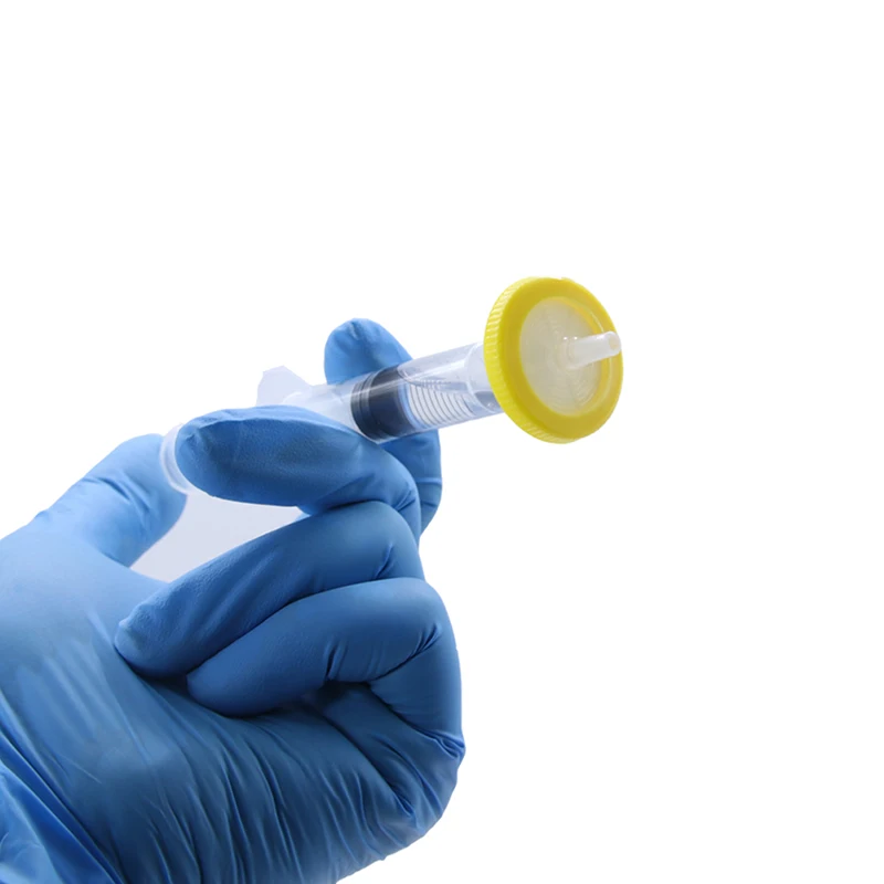 Фото 100 Pieces  Hydrophilic Acetate Fibre CA Membrane Syringe Filter 25mm 0.45um №2