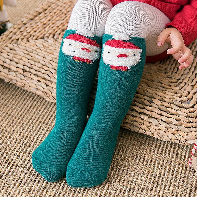 3 пары осенне зимних уплотненных детских носков Подарочная коробка хлопковые