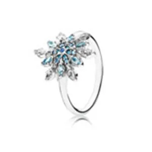 

Celestial Sparkling Snowfake Ring Authentic 925 Sterling Silver Jewelry Ring For Woman Silver Rings For Jewelry Making