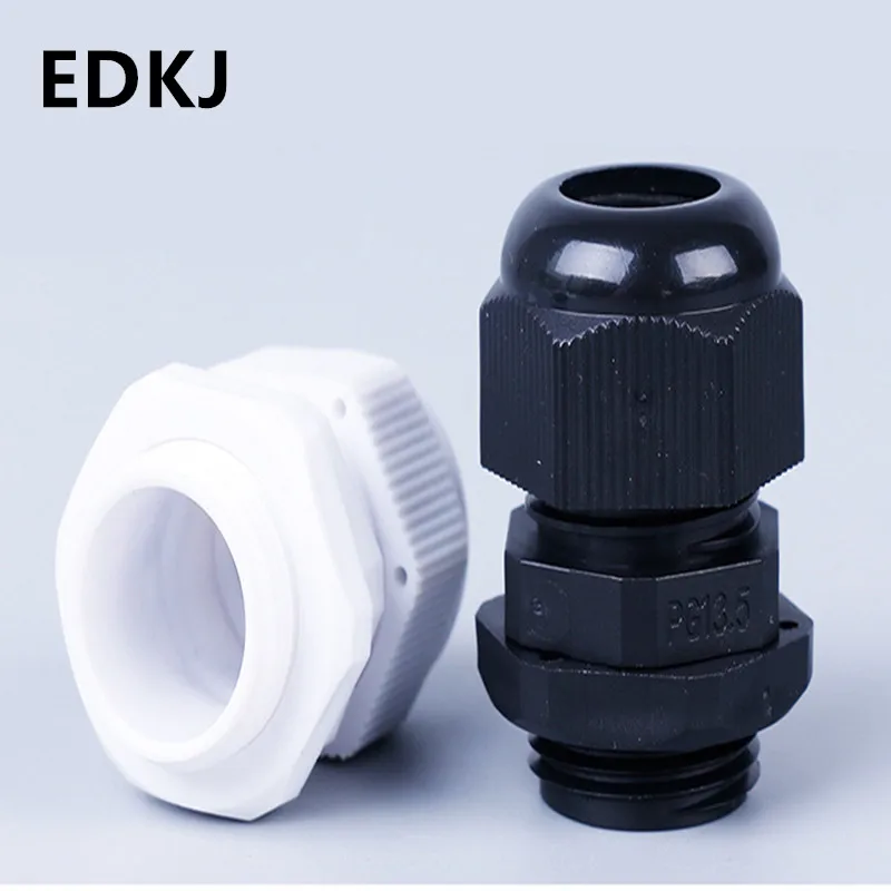 1 шт. водонепроницаемый разъем нейлонового пластикового кабеля