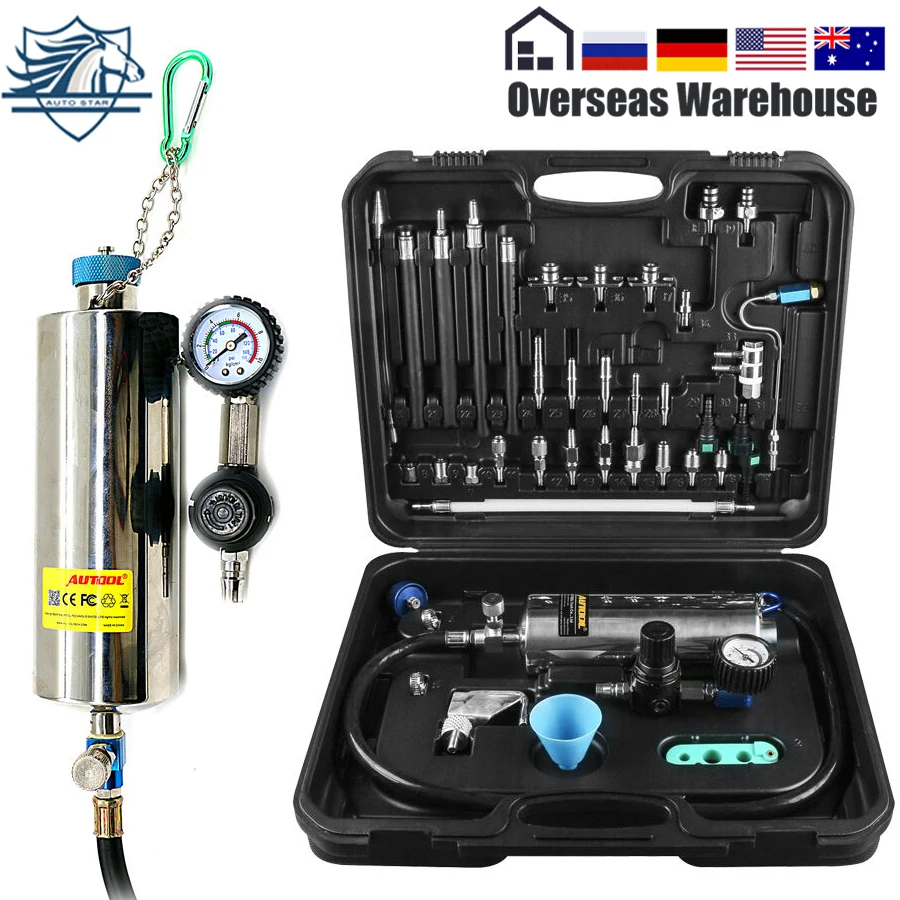 Очиститель топливного инжектора AUTOOL C100 тестер машины автомобильная топливная