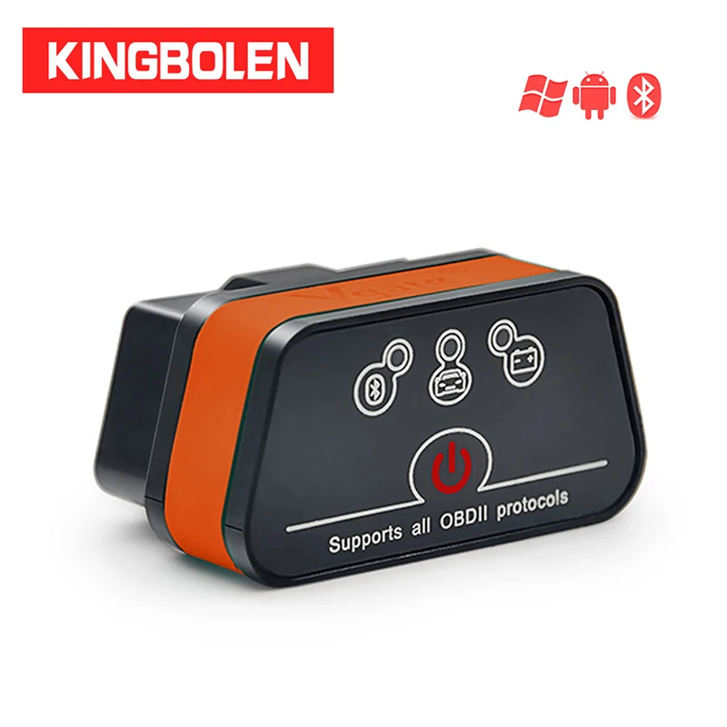 Icar2 Bluetooth ELM327 V2.1 считыватель кодов OBD2 сканер elm 327 icar 2 диагностический инструмент Android/PC крутящий момент для автомобилей OBDII