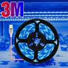 Светодиодная фитолампа полного спектра для выращивания растений, лампа с USB для цветов и семян, комнасветильник лампа для гидропоники, световая лента для выращивания растений, 0,5 м, 1 м, 2 м