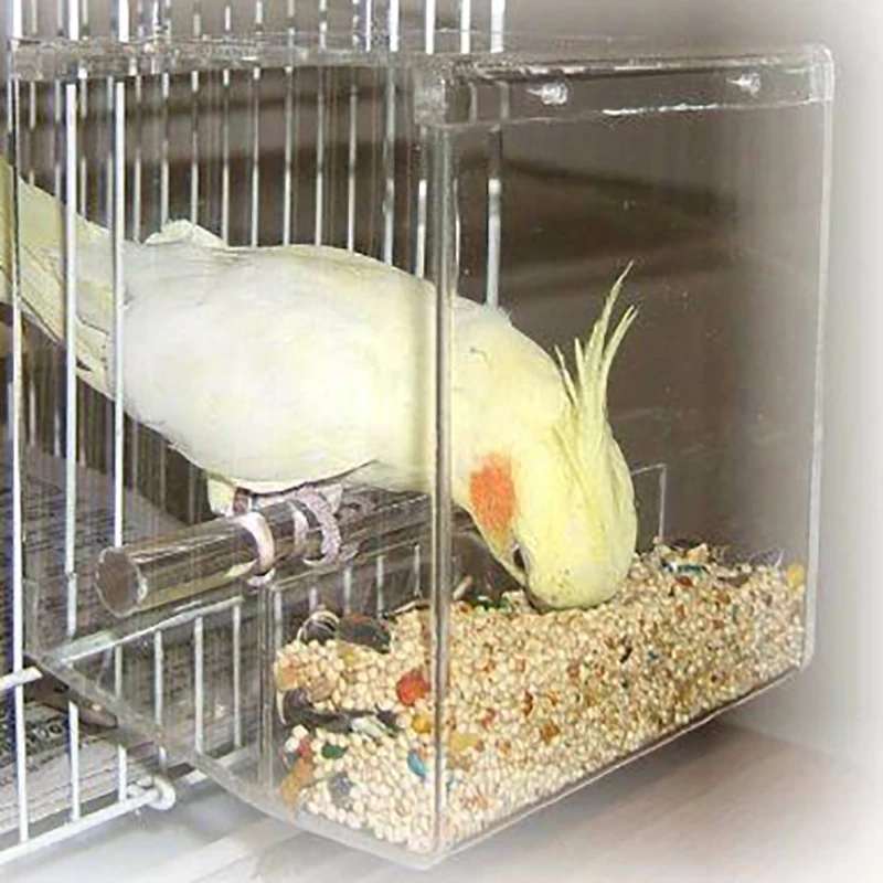 Питомец легко кормушка для птиц попугай игрушки канарейка Cockatiel зяблик