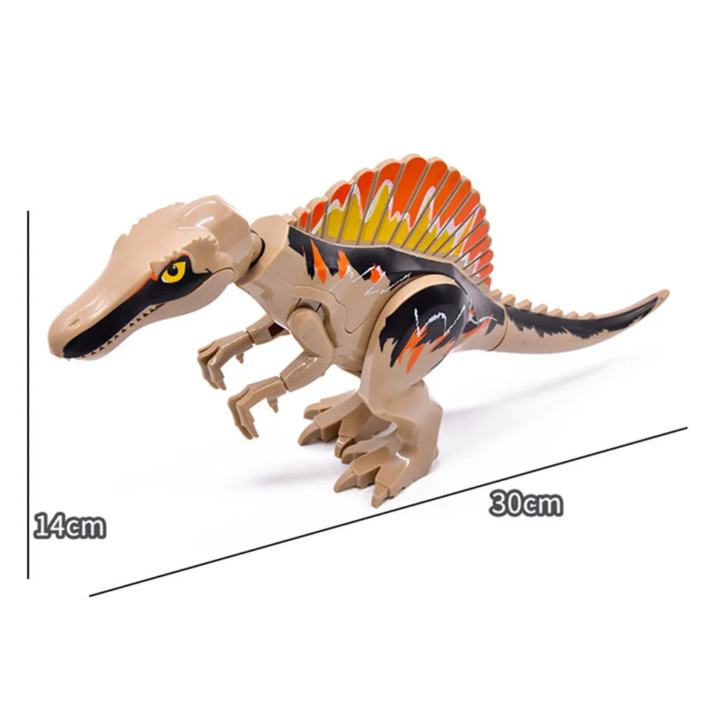 2021 Парк Юрского периода шпинозавр синий Тираннозавр Рекс Детский динозавр яйцо