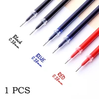 0 38mm 1pcsbag gel pen refill office signature rods red blue black ink refill office school stationery writing supplies