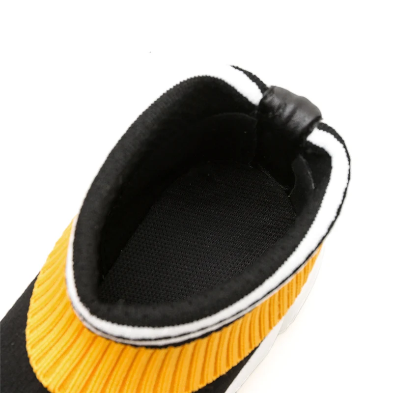 2019 г. Женские Дизайнерские ботильоны желтого цвета тянущийся Носок повседневная