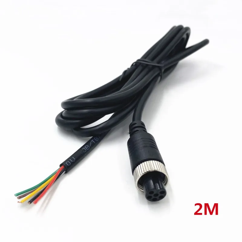 10 штук M12 2 3 4 5 6 контактов Авиационный сигнальный кабель GX12 мужской / женский разъем провод для автомобильной камеры DVR Видео и монитора CCTV Сабвуфера включено