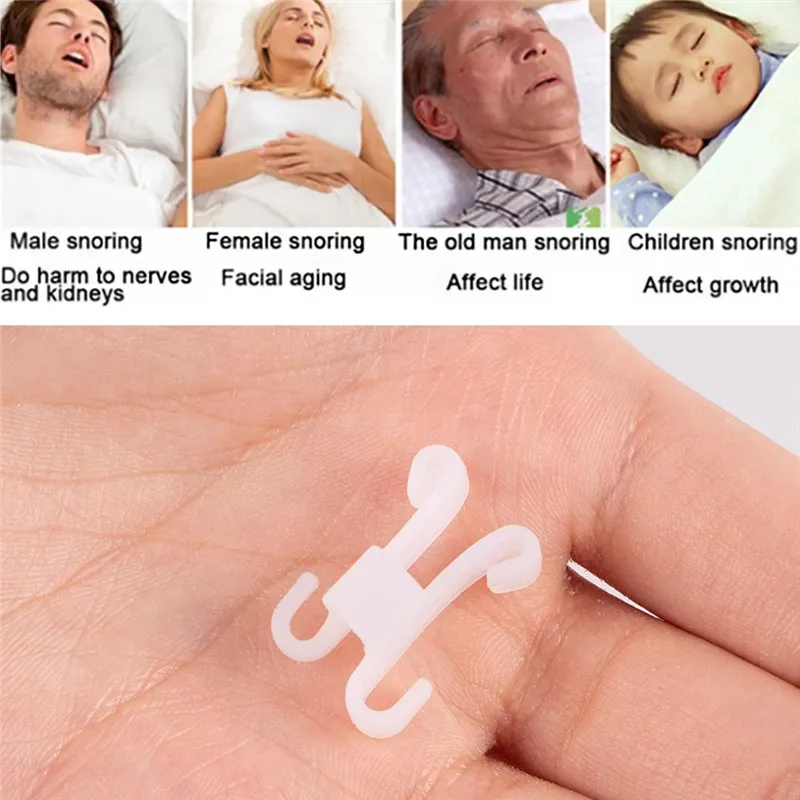 Sleeping Aid Healthy Care Anti-Snoring Device Snore stop Apnea Nose Breathe Clip Stop | Красота и здоровье