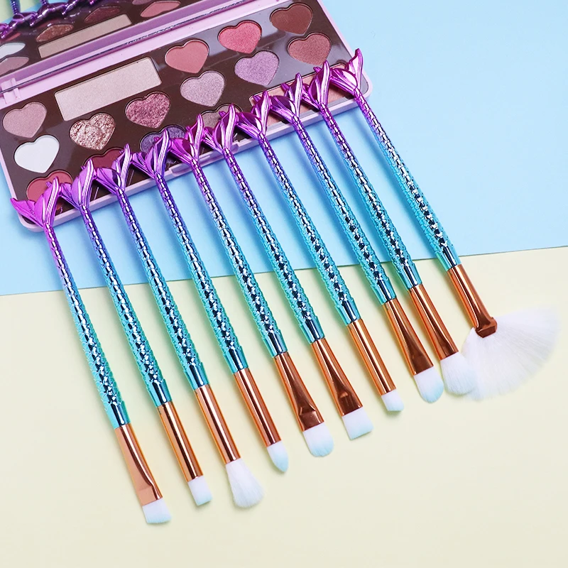 Dighealth Русалочка набор кистей для макияжа Высокое качество Тональная основа тени