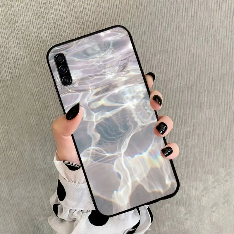 

Sea waves printing Phone Case For Samsung Galaxy A51 A52 A71 A50 A12 A72 A21s A70 Note 20 10 S21 S20 fe S10 ultra plus cover