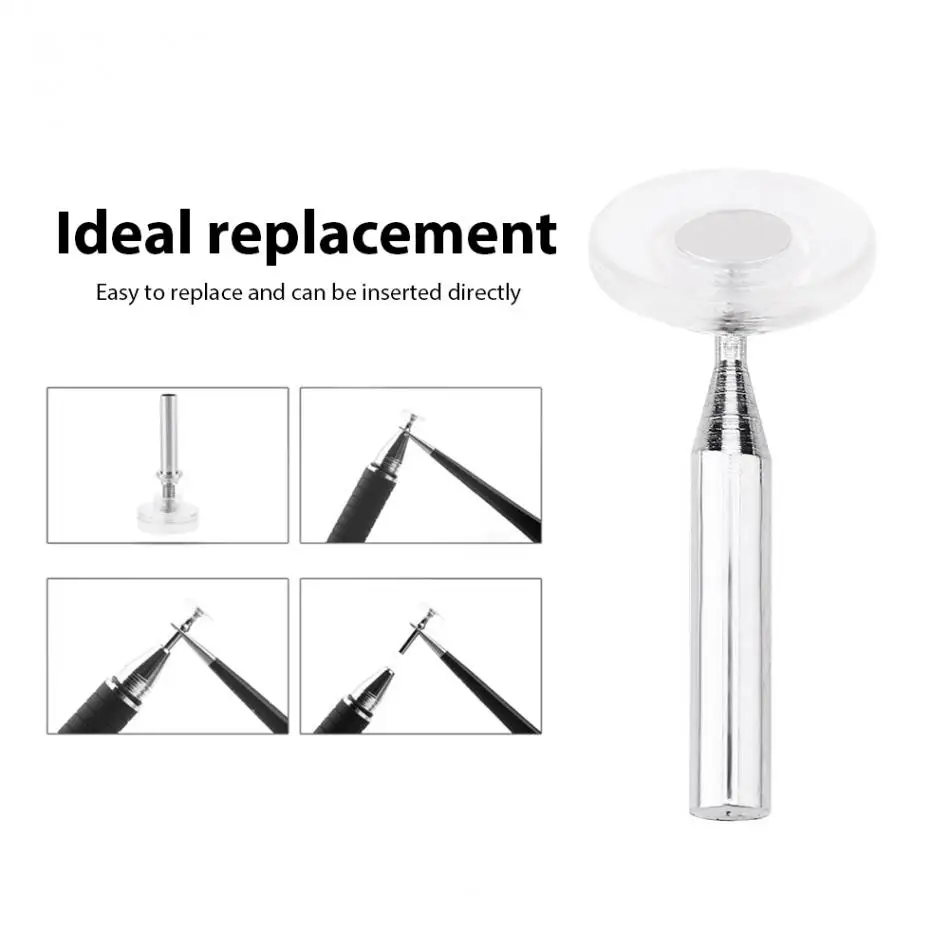 Емкостный стилус Наконечник 3 шт прозрачный сенсорный экран игла наконечники