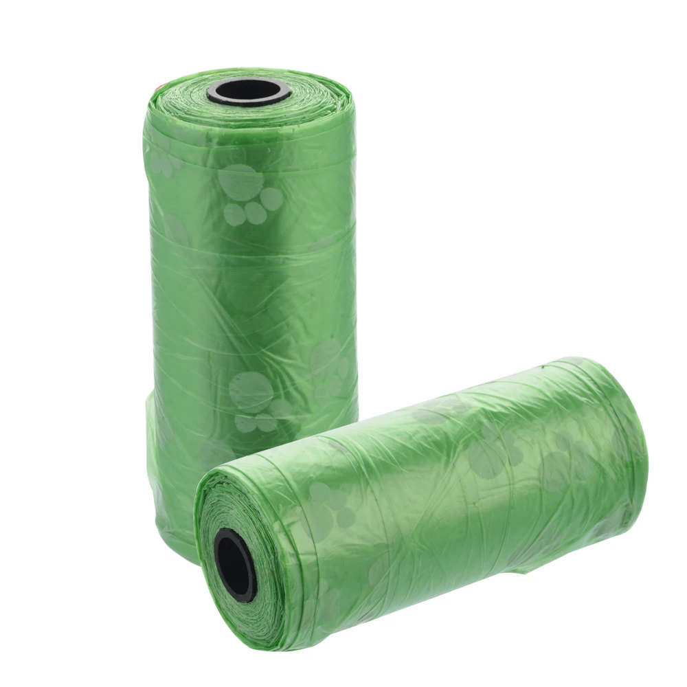 15 шт./рулон биоразлагаемые мешки для отходов домашних животных | Дом и сад