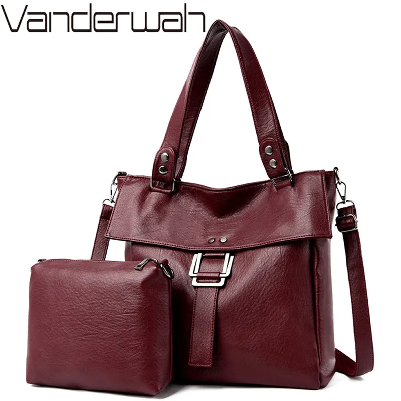 Женская вместительная сумка из натуральной кожи дизайнерские сумки высокого