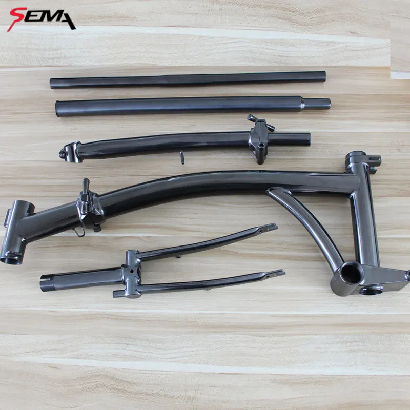 Горячая распродажа! складной светильник Brompton 1320 г, SEMA, 16 дюймов, качественный черный/золотой/Ti цвет, пожизненная Гарантия