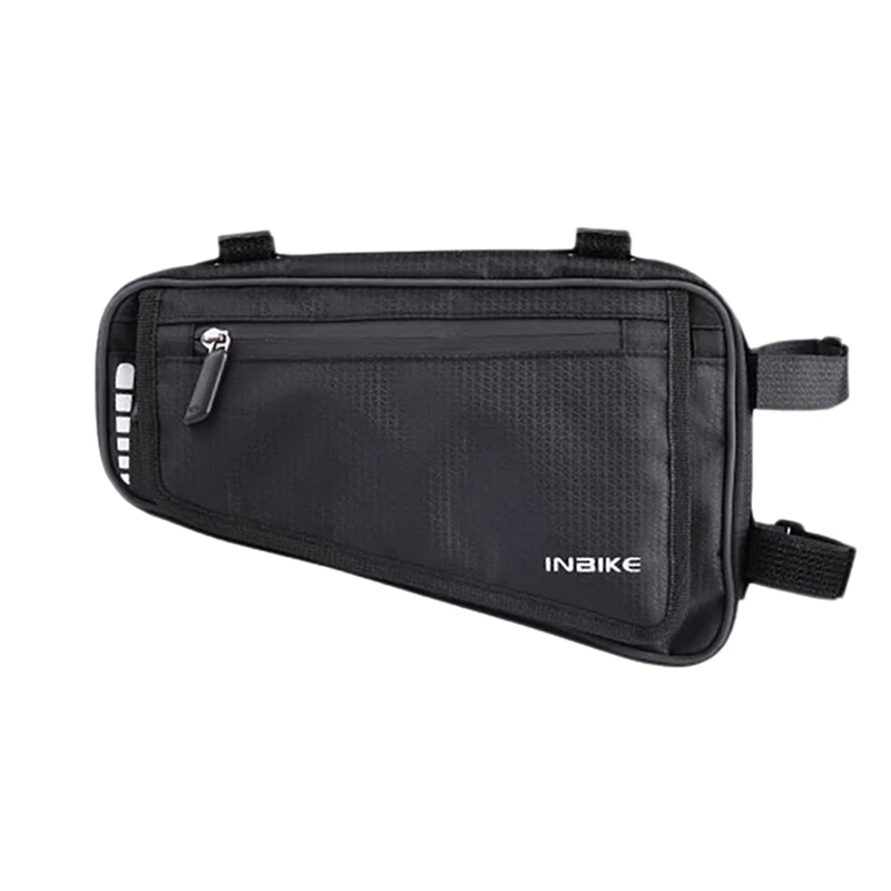 

INBIKE Bicycle Bag Triple-Cornered Bag Waterproof Large-Capacity Front Tube Bag For Mountain Road Bike