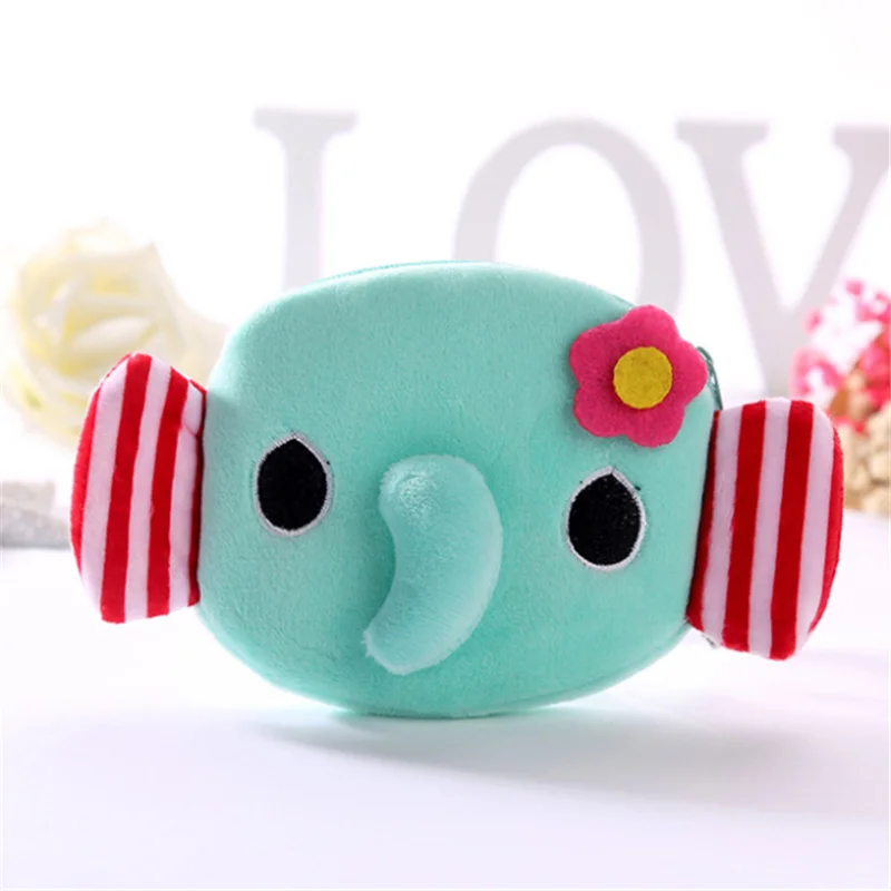 Мульти дизайн 8 11 см мини маленький плюшевый Дамский кошелек для монет сумка