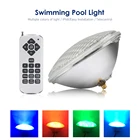 Подводный светодиодный светильник Par56 s для бассейна, полимерная светодиодная настенная лампа 12 В RGBтеплыйхолодный белый свет, водонепроницаемое освещение IP68