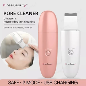 kinseibeauty face cleaner ultrasonic skin scrubber blackhead remover facial ultrasonic pore cleaning skin scrubber peeling beaut free global shipping