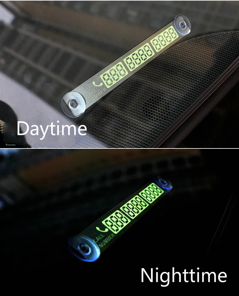 1 шт. автомобильные наклейки карта автомобильной временной парковки уведомление