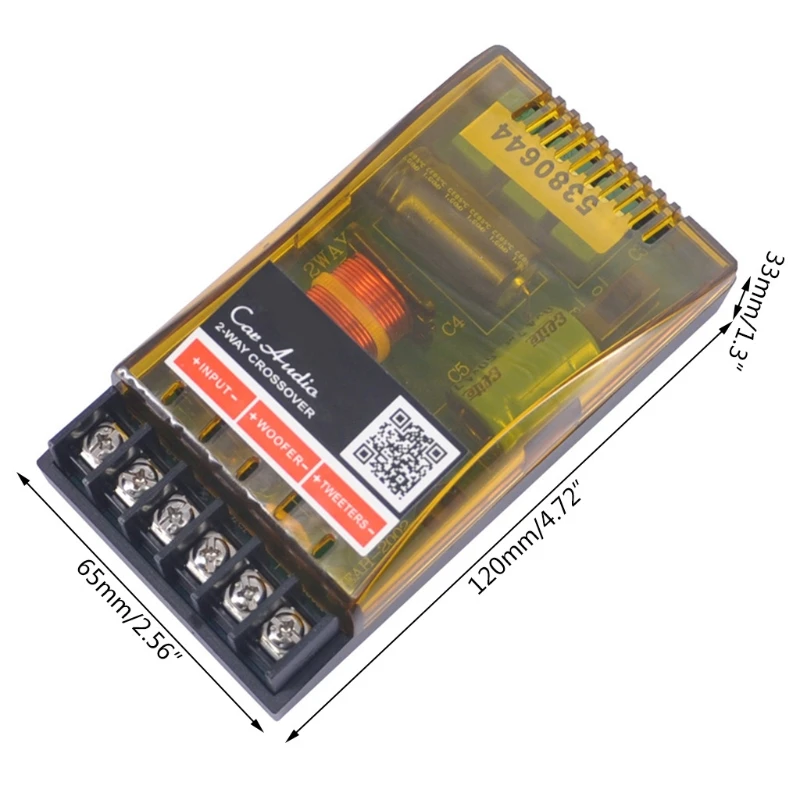 Два способа делитель частоты Автомобильные колонки два кроссовера для