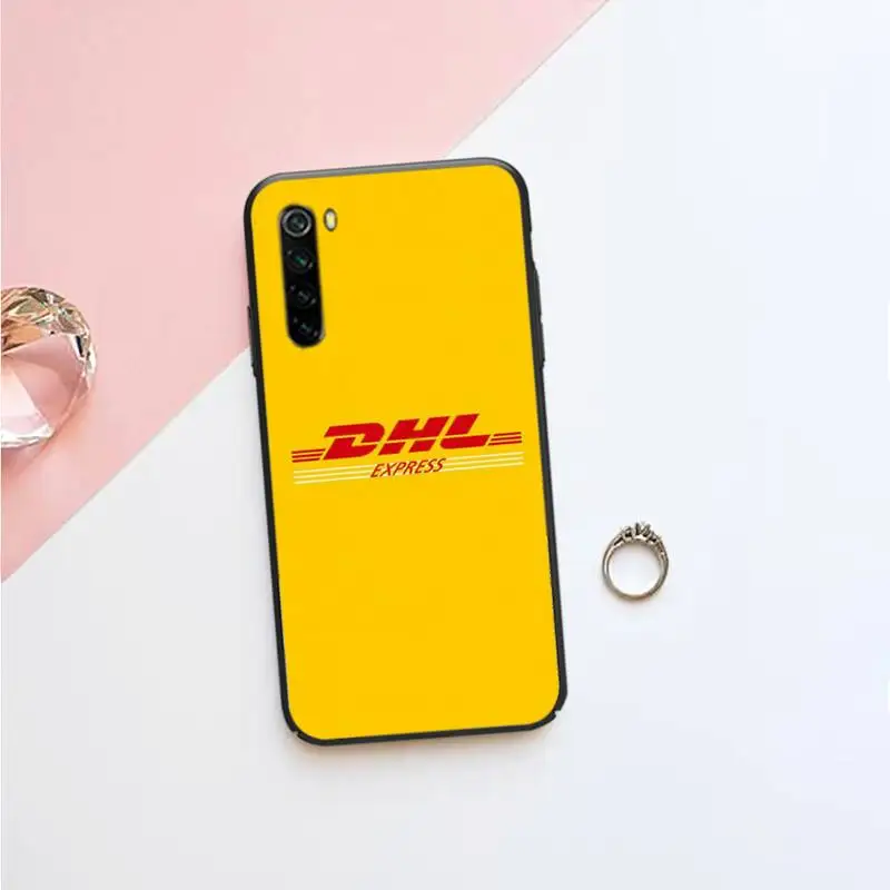

Hot Dhl Express Soft black Phone Case for xiaomi note max mi 3 7 8 9se Redmi 7 7a 8 8t 10 pro lite