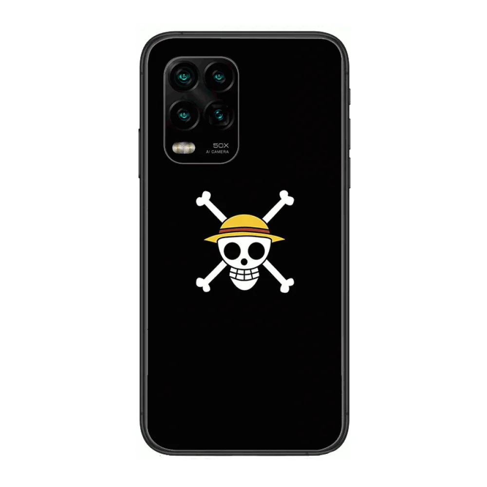 

One piece Zoro Ace Phone Case For xiaomi Redmi Note 9S 8 7 6 5 A Pro T Anime Black Cover Silicone Back Pretty senior