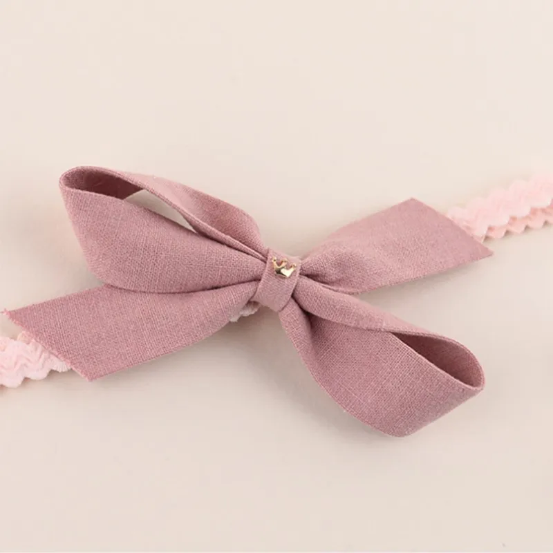 Повседневная модная повязка на голову для маленьких девочек детская Милая с