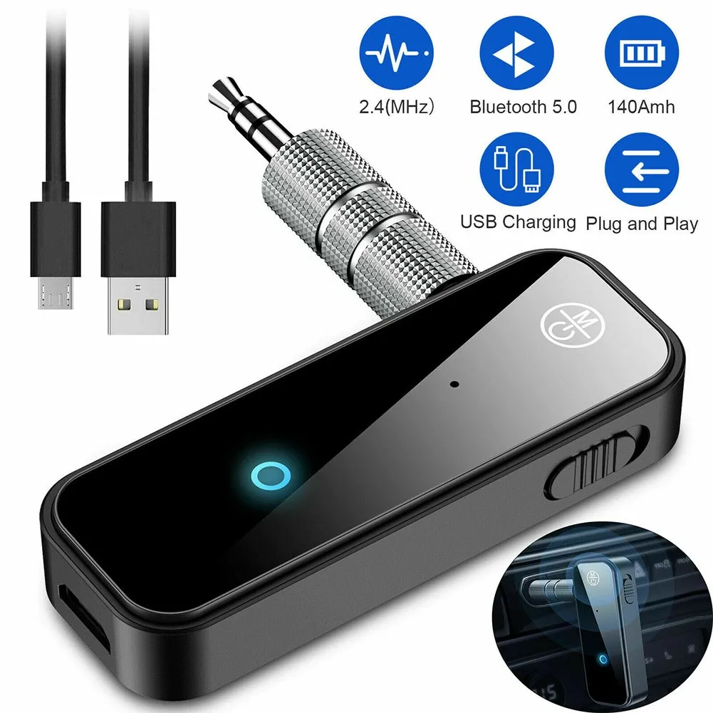 

Приемник-передатчик 2 в 1 с поддержкой Bluetooth 5,0 и штекером 3,5 мм