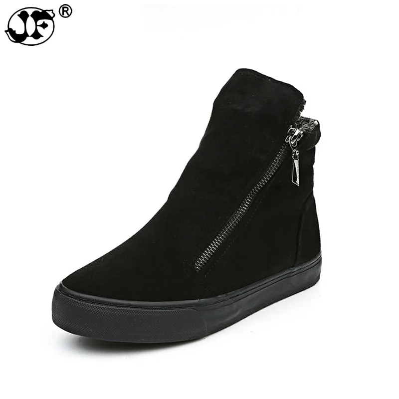 

Женские зимние ботинки из искусственной кожи, Брендовая женская зимняя обувь, Зимние ботильоны высокого качества на платформе, 488