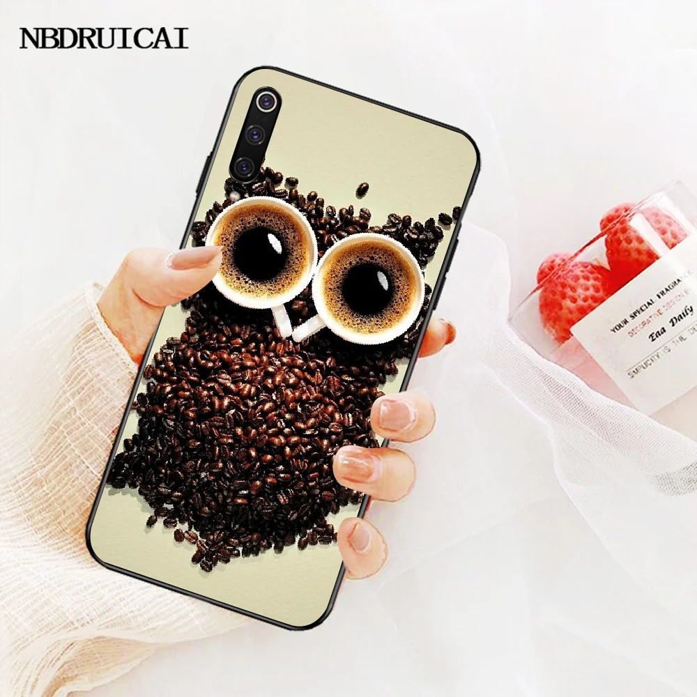 Мягкий черный телефонный чехол PENGHUWAN с красочными совами для Xiaomi Mi9 9SE 8SE Pocophone F1 Mi8