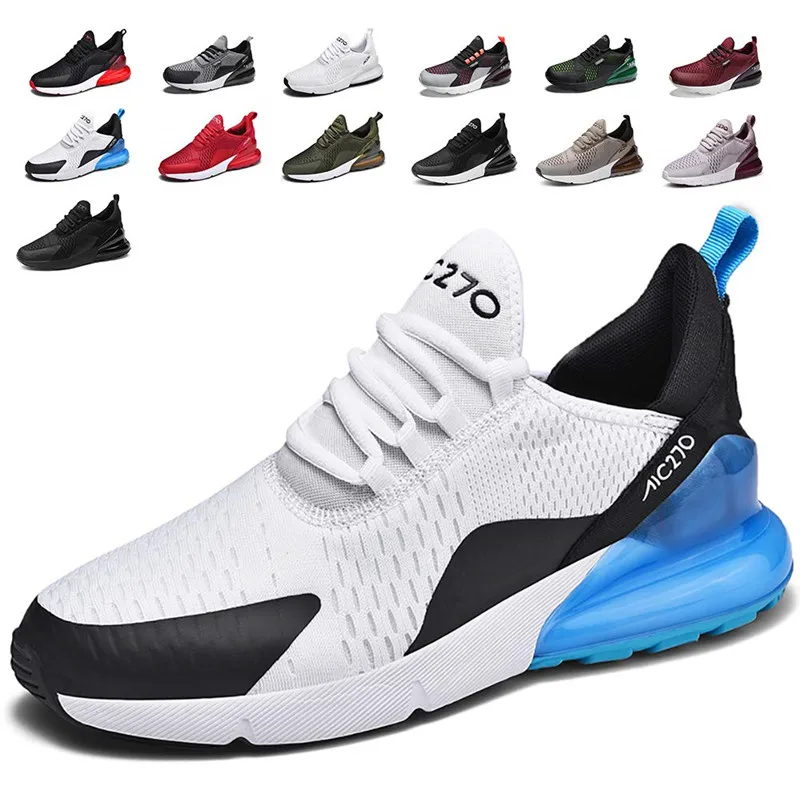 Мужская Спортивная обувь брендовая беговая Обувь Дышащая zapatillas hombre Deportiva 270 Высококачественная Мужская обувь кроссовки