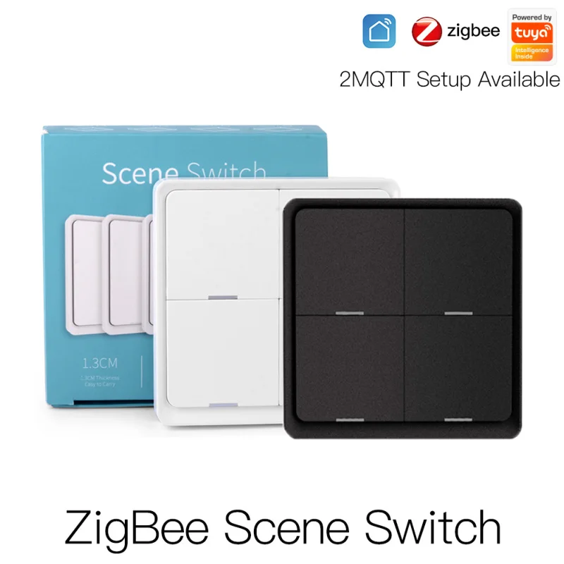 

Пульт дистанционного управления Tuya ZigBee, 4 комплекта