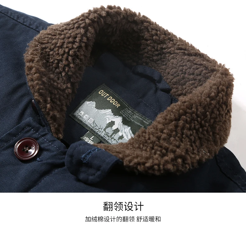 

Military Pilot Winter Jacket Men Bomber Army Green Wool Streetwear Work Men Hip Hop Coat Veste Homme American Plus Size AA50JK