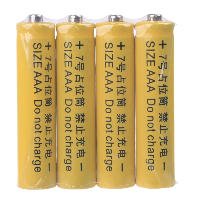 

4 шт., поддельные батарейки AAA 2021 LR03
