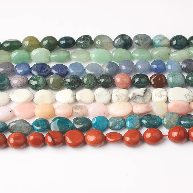 Мужские и женские браслеты LanLi модные ювелирные изделия из аморфного опала 6x8 мм