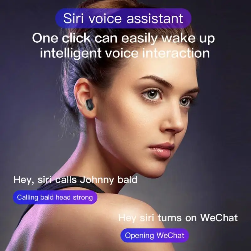 Наушники-вкладыши TWS Bluetooth 5 0 сенсорный Беспроводной наушники-вкладыши