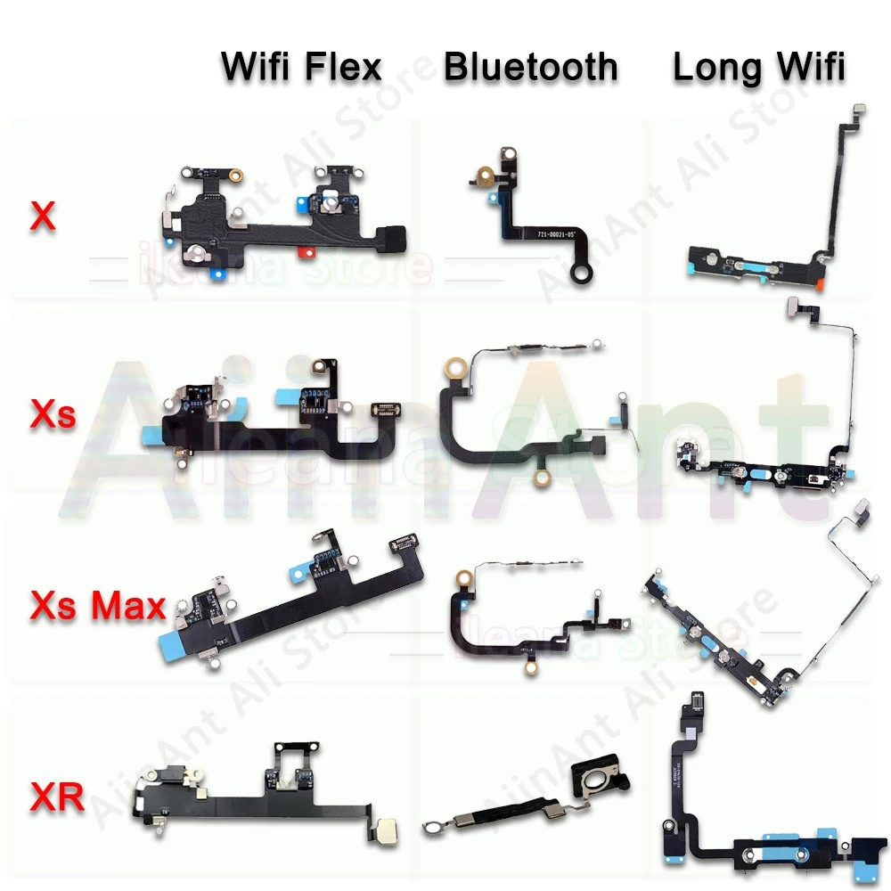 Оригинальная Wifi антенна Flex для iPhone X Xs Max XR Wifi Bluetooth NFC Wi-Fi gps сигнальная Антенна гибкий кабель Замена крышки