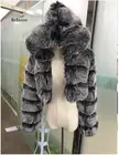 Женское меховое пальто из искусственного кроличьего меха, зимнее пальто из искусственного меха норки, Женское пальто из искусственного меха с капюшоном, стандартная Женская куртка 4xl