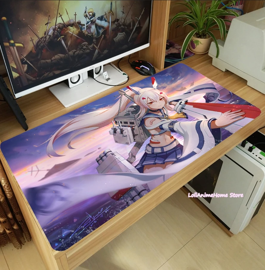 azur lane ijn ayanami game anime large mouse pad thicken laptop gaming mice mat table keyboard mat anti slip playmat cosplay free global shipping