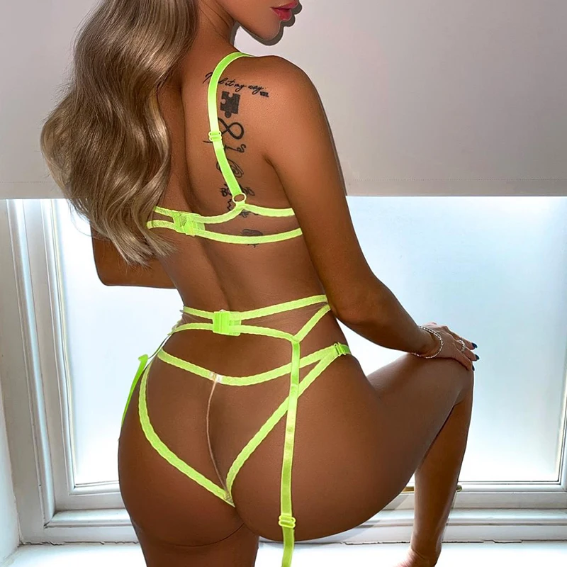 PRILIN женское сексуальное чувственное нижнее белье ремни с цветочной вышивкой