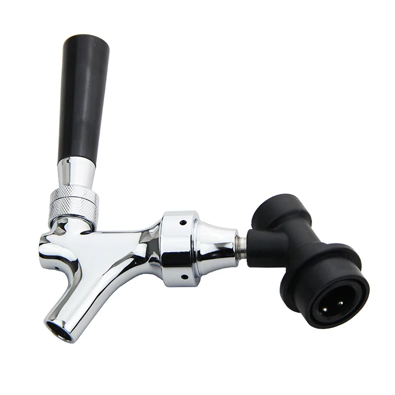 Quick Connect Dispenser Bar Wine Home Brewing Draft Beer Faucet Portable Tap With Ball Lock Kit Parts Chrome Plating For Keg |