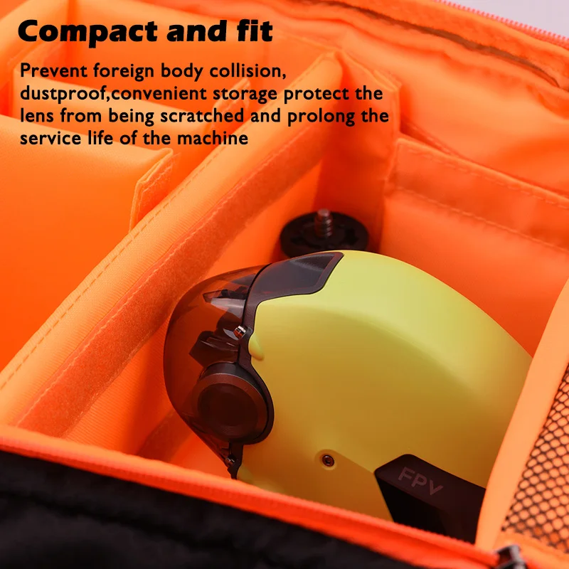 Drone Lens Cap For DJI FPV Combo Anti-Scratch Camera Gimbal Stabilizer Protective Cover Quick-Release Protector Case Accessories